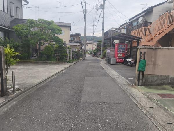 京都市北区上賀茂中ノ坂町　中古戸建 現地写真（前面道路含む現地写真）