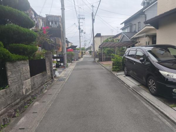 京都市北区上賀茂中ノ坂町　中古戸建 現地写真（前面道路含む現地写真）