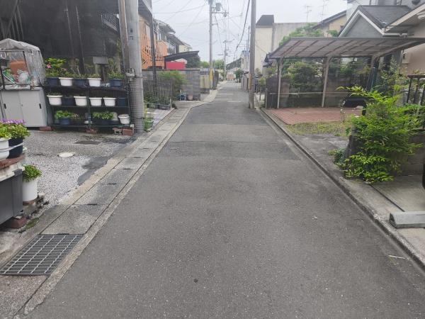 京都市北区上賀茂中ノ坂町　中古戸建 現地写真（前面道路含む現地写真）