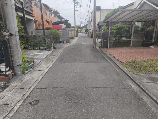 京都市北区上賀茂中ノ坂町　中古戸建 現地写真（前面道路含む現地写真）
