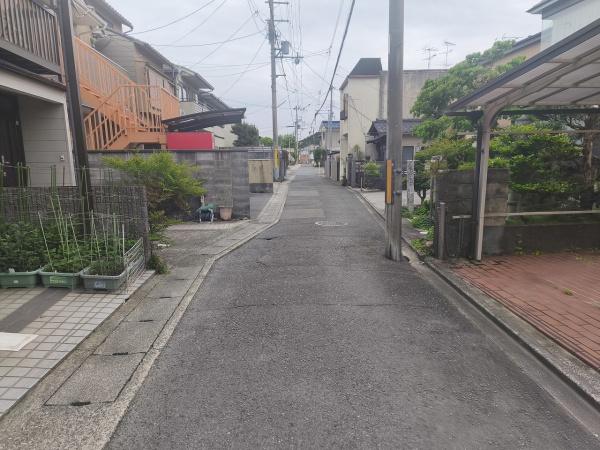 京都市北区上賀茂中ノ坂町　中古戸建 現地写真（前面道路含む現地写真）