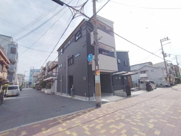大阪市大正区南恩加島3丁目　中古戸建 現地写真（前面道路含む現地写真）