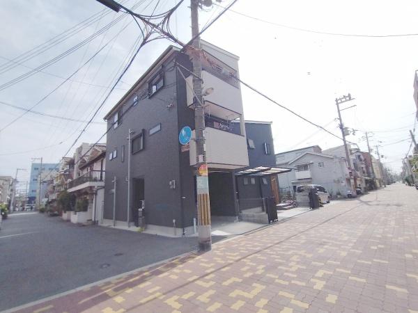 大阪市大正区南恩加島3丁目　中古戸建 現地写真（前面道路含む現地写真）