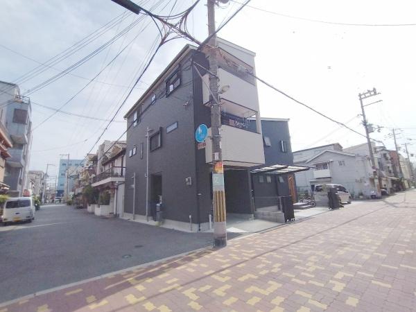 大阪市大正区南恩加島3丁目　中古戸建 現地写真（前面道路含む現地写真）