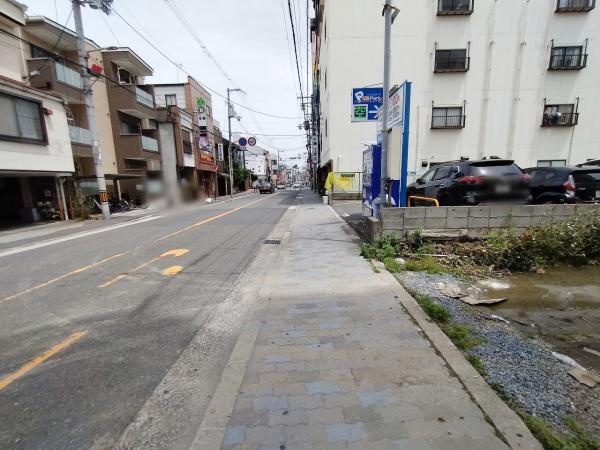 大阪市生野区新今里3丁目　売土地 現地写真（前面道路含む現地写真）