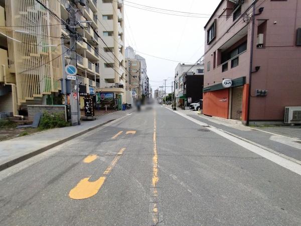 大阪市生野区新今里3丁目　売土地 現地写真（前面道路含む現地写真）