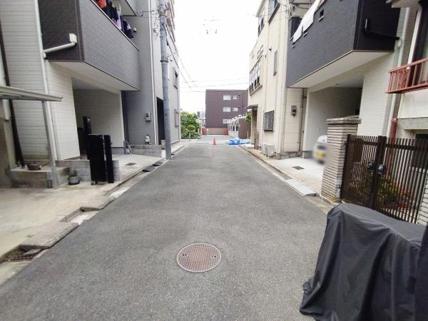 大阪市旭区新森1丁目　売土地 現地写真（前面道路含む現地写真）