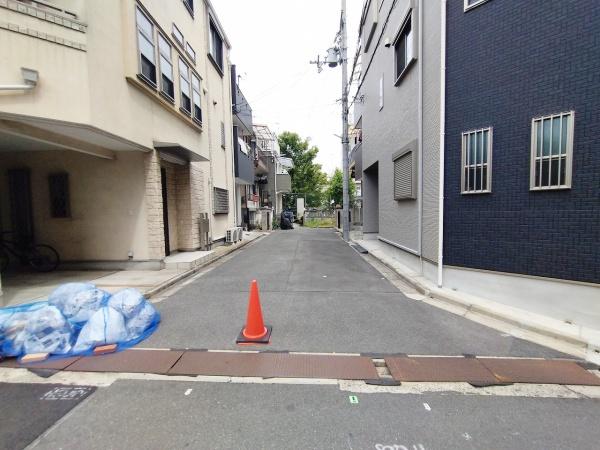 大阪市旭区新森1丁目　売土地 現地写真（前面道路含む現地写真）