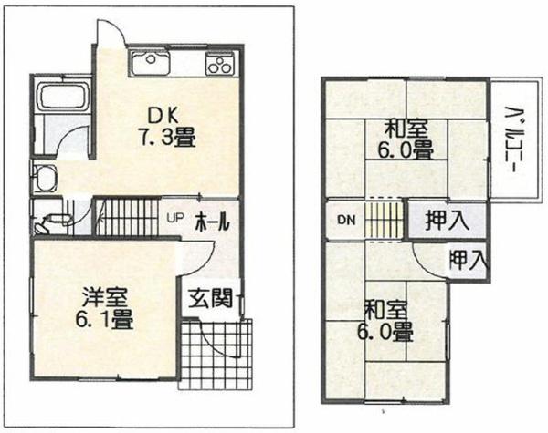 堺市中区深井中町　売土地 間取図・土地図