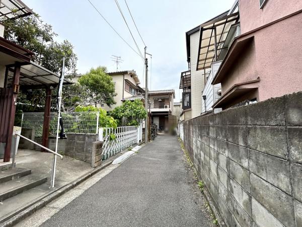 堺市中区深井中町　売土地 現地写真（前面道路含む現地写真）
