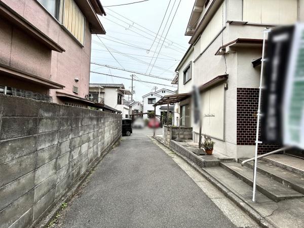 堺市中区深井中町　売土地 現地写真（前面道路含む現地写真）