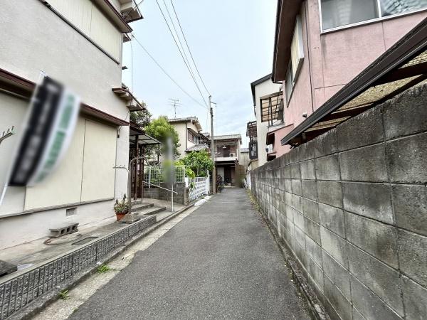 堺市中区深井中町　売土地 現地写真（前面道路含む現地写真）