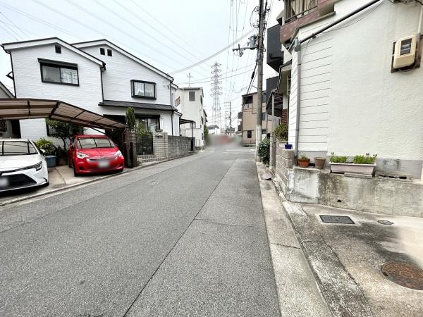 堺市中区深井中町　売土地 現地写真（前面道路含む現地写真）