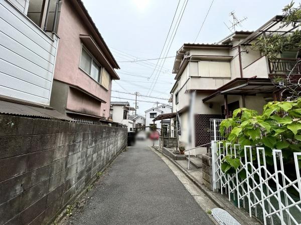 堺市中区深井中町　売土地 現地写真（前面道路含む現地写真）