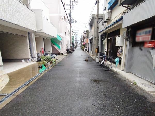 大阪市此花区高見2丁目　中古戸建 現地写真（前面道路含む現地写真）