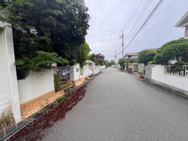 堺市南区庭代台4丁　中古戸建 現地写真（前面道路含む現地写真）