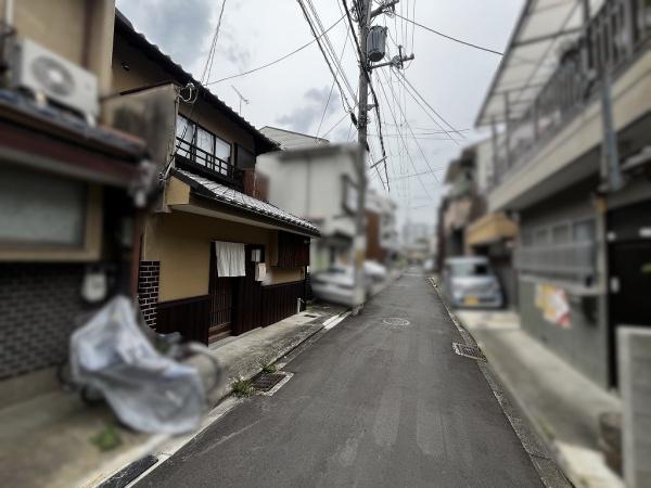 京都市中京区西ノ京星池町　中古戸建 現地写真（前面道路含む現地写真）