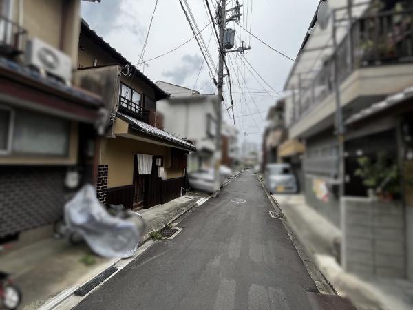 京都市中京区西ノ京星池町　中古戸建 現地写真（前面道路含む現地写真）