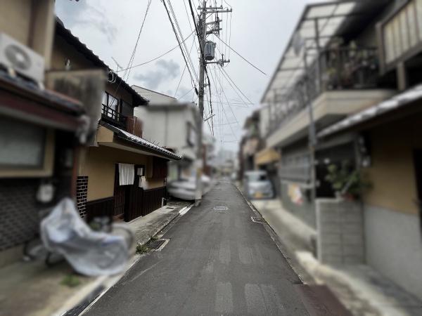 京都市中京区西ノ京星池町　中古戸建 現地写真（前面道路含む現地写真）