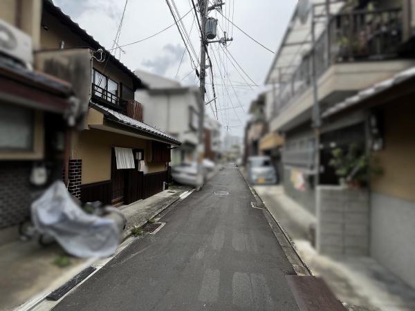 京都市中京区西ノ京星池町　中古戸建 現地写真（前面道路含む現地写真）