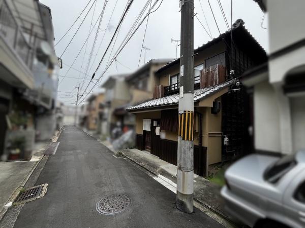 京都市中京区西ノ京星池町　中古戸建 現地写真（前面道路含む現地写真）