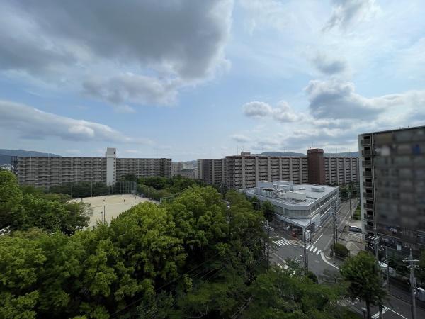 山科南団地C棟 眺望写真