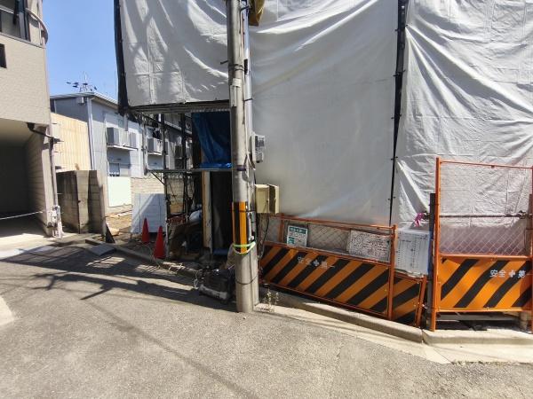 京都市東山区小島町　建築条件付売土地 現地写真