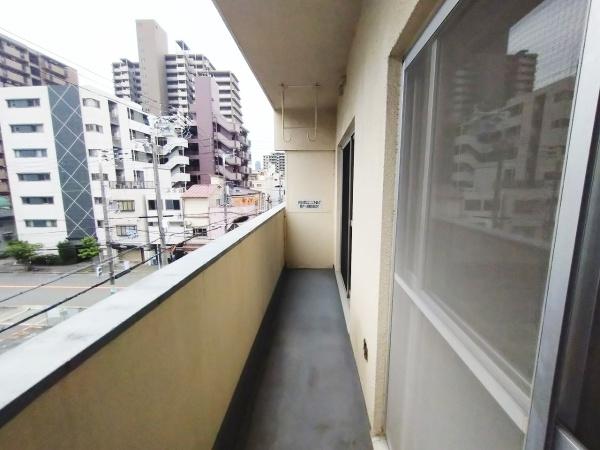 夕陽ヶ丘コーポ 現地写真（バルコニー）