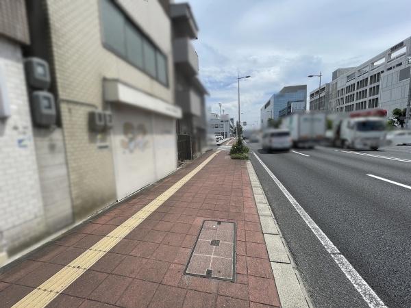 京都市南区上鳥羽菅田町　建築条件無売土地 現地写真（前面道路含む現地写真）