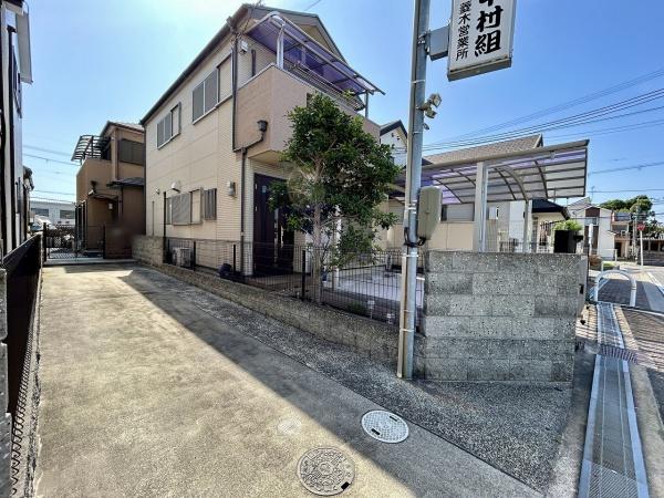 堺市西区菱木1丁　中古戸建 現地写真（前面道路含む現地写真）