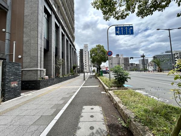 堺市堺区竜神橋町1丁　売土地 現地写真（前面道路含む現地写真）
