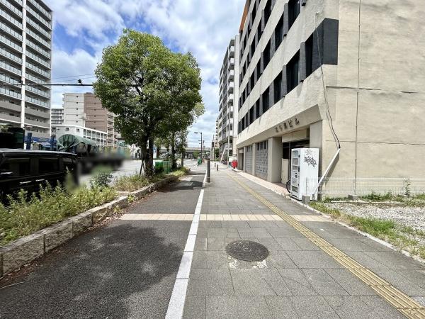 堺市堺区竜神橋町1丁　売土地 現地写真（前面道路含む現地写真）
