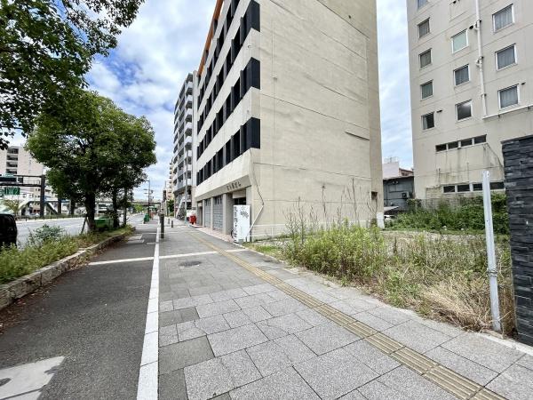 堺市堺区竜神橋町1丁　売土地 現地写真（前面道路含む現地写真）