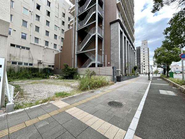 堺市堺区竜神橋町1丁　売土地 現地写真（前面道路含む現地写真）