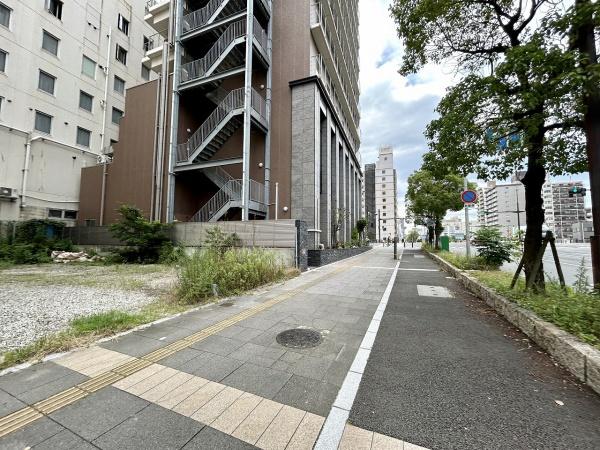 堺市堺区竜神橋町1丁　売土地 現地写真（前面道路含む現地写真）
