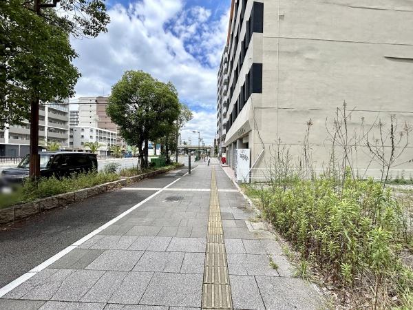 堺市堺区竜神橋町1丁　売土地 現地写真（前面道路含む現地写真）