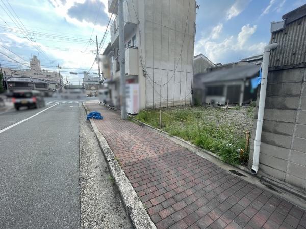京都市南区西九条東島町　建築条件無売土地 現地写真（前面道路含む現地写真）