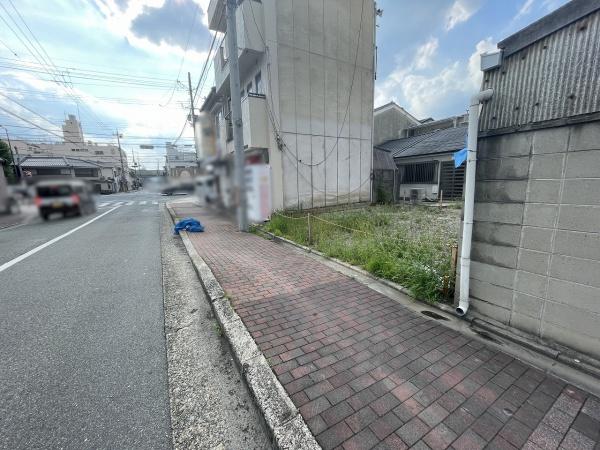 京都市南区西九条東島町　建築条件無売土地 現地写真（前面道路含む現地写真）