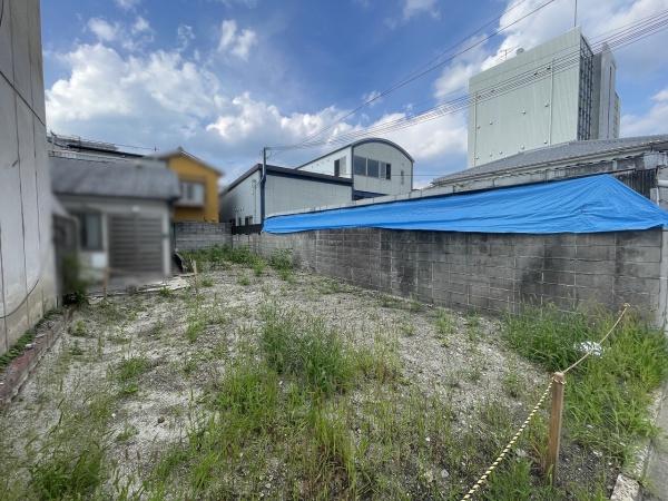京都市南区西九条東島町　建築条件無売土地 現地写真