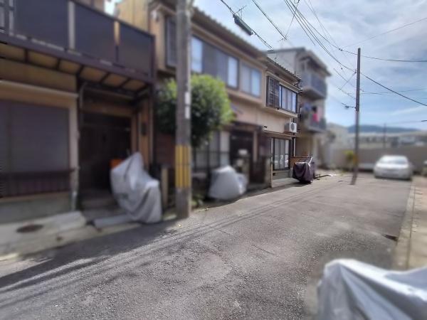 京都市右京区嵯峨野千代ノ道町　中古戸建 現地写真（前面道路含む現地写真）