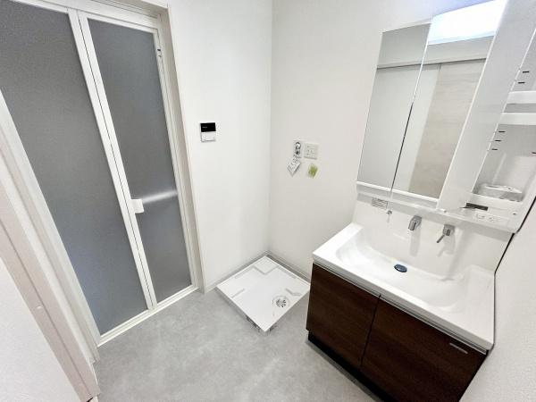 堺市東区北野田　新築戸建 内観写真（洗面台・洗面所）