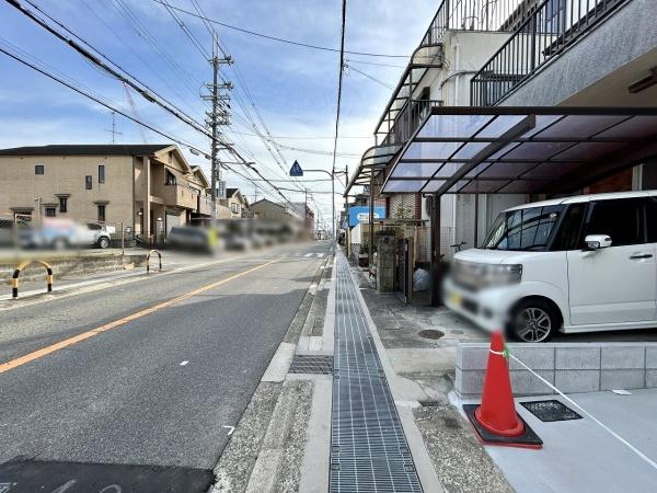 堺市東区北野田　新築戸建 現地写真（前面道路含む現地写真）