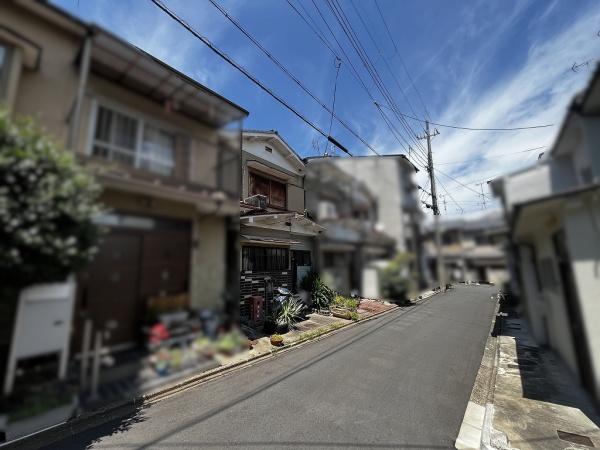 京都市北区鷹峯藤林町　中古戸建 現地写真（前面道路含む現地写真）