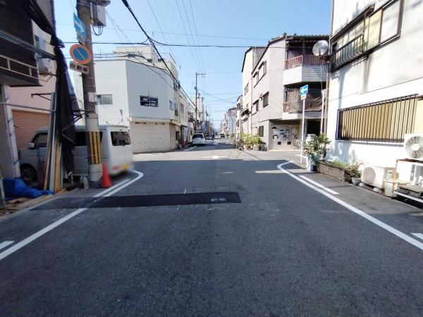 大阪市大正区平尾3丁目　新築戸建 現地写真（前面道路含む現地写真）