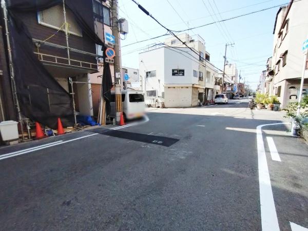 大阪市大正区平尾3丁目　新築戸建 現地写真（前面道路含む現地写真）