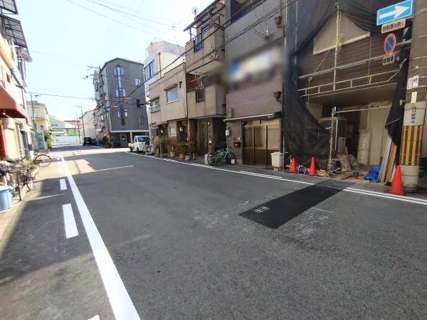 大阪市大正区平尾3丁目　新築戸建 現地写真（前面道路含む現地写真）