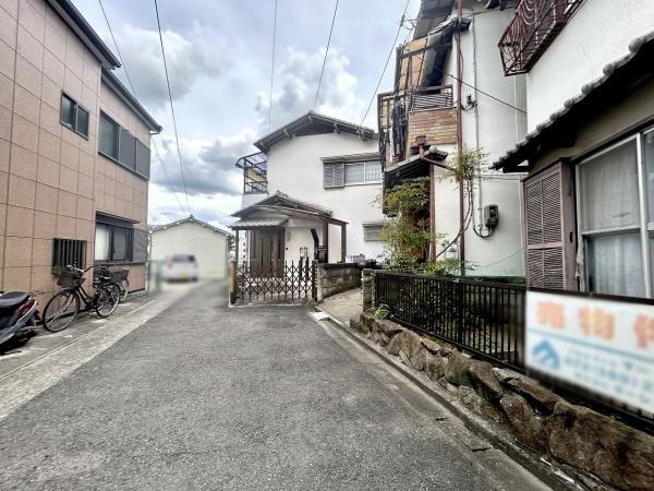 堺市東区南野田　中古戸建 現地写真（前面道路含む現地写真）