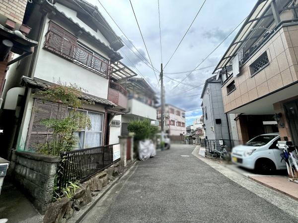 堺市東区南野田　中古戸建 現地写真（前面道路含む現地写真）