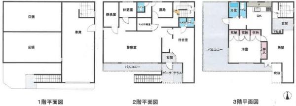大阪市平野区瓜破西1丁目　中古戸建 間取図・土地図