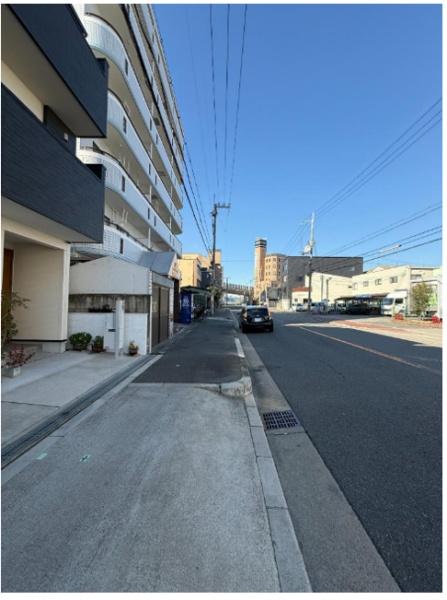 大阪市東淀川区豊里1丁目　中古戸建 現地写真（前面道路含む現地写真）